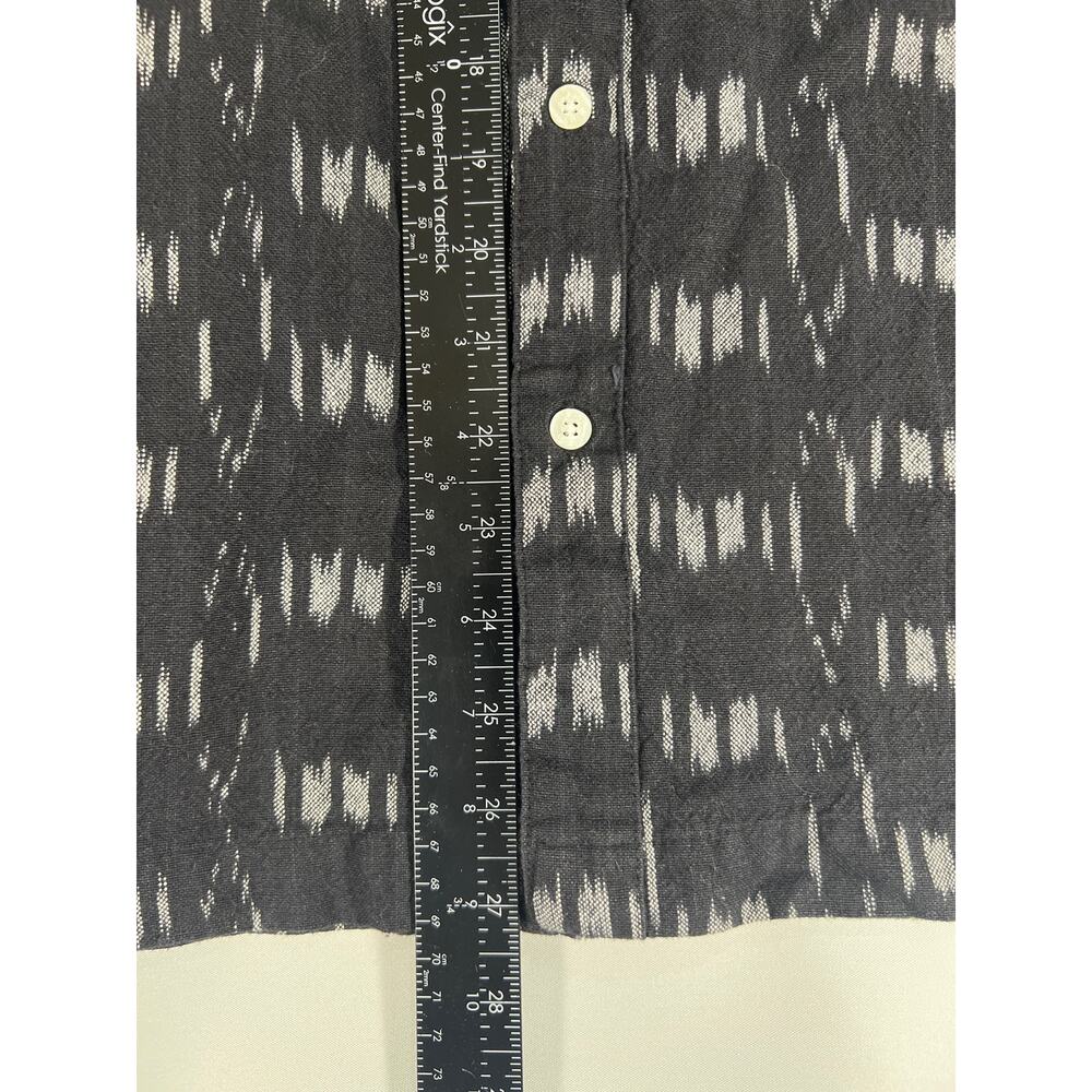NWT Stussy Ethnic Woven Black Button Up L/S Shirt Size: S Dead Stock Retail $75. - Picture 4 of 10